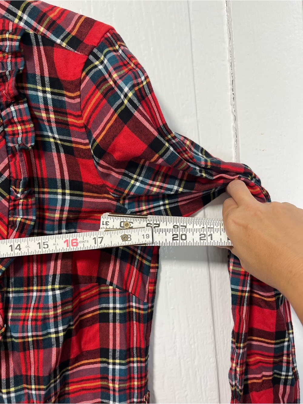 NWT Brooks Brothers 100% Cotton Red Plaid Shirt Dress-no belt - Picture 7 of 7